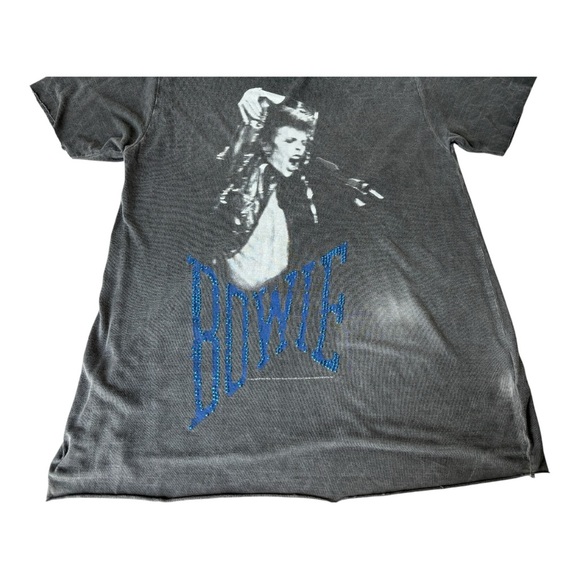 Silvian Heach fresh David Bowie short sleeve Tee Shirt - Picture 5 of 9